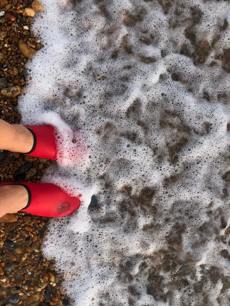 Lifeguard Red Water Shoes