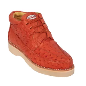 Los Altos Boots Mens # ZA060303 Full Caiman | Style #01 | Casual Shoe Boots | Color Cognac