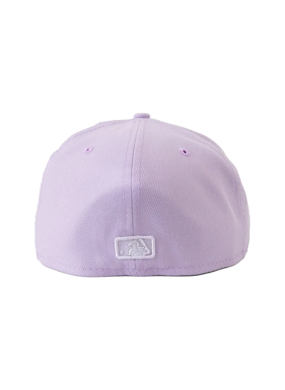 Los Dodgers Light Purple 5950 Fitted Cap - Color Pack Edition