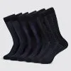 Luminous Nightfall Crew Socks 5 Pack