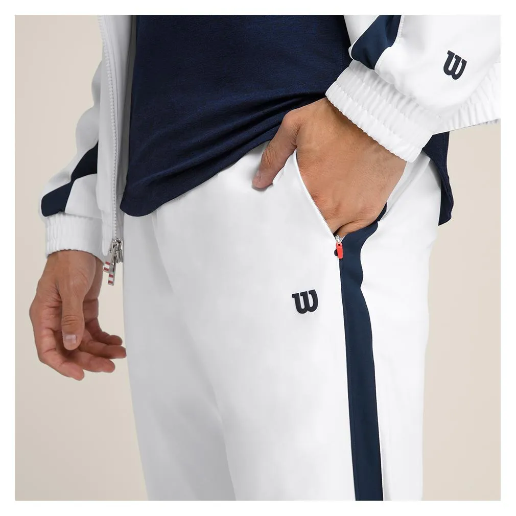 Men's Grand Slam Tennis Jogger Bright White and Classic Navy