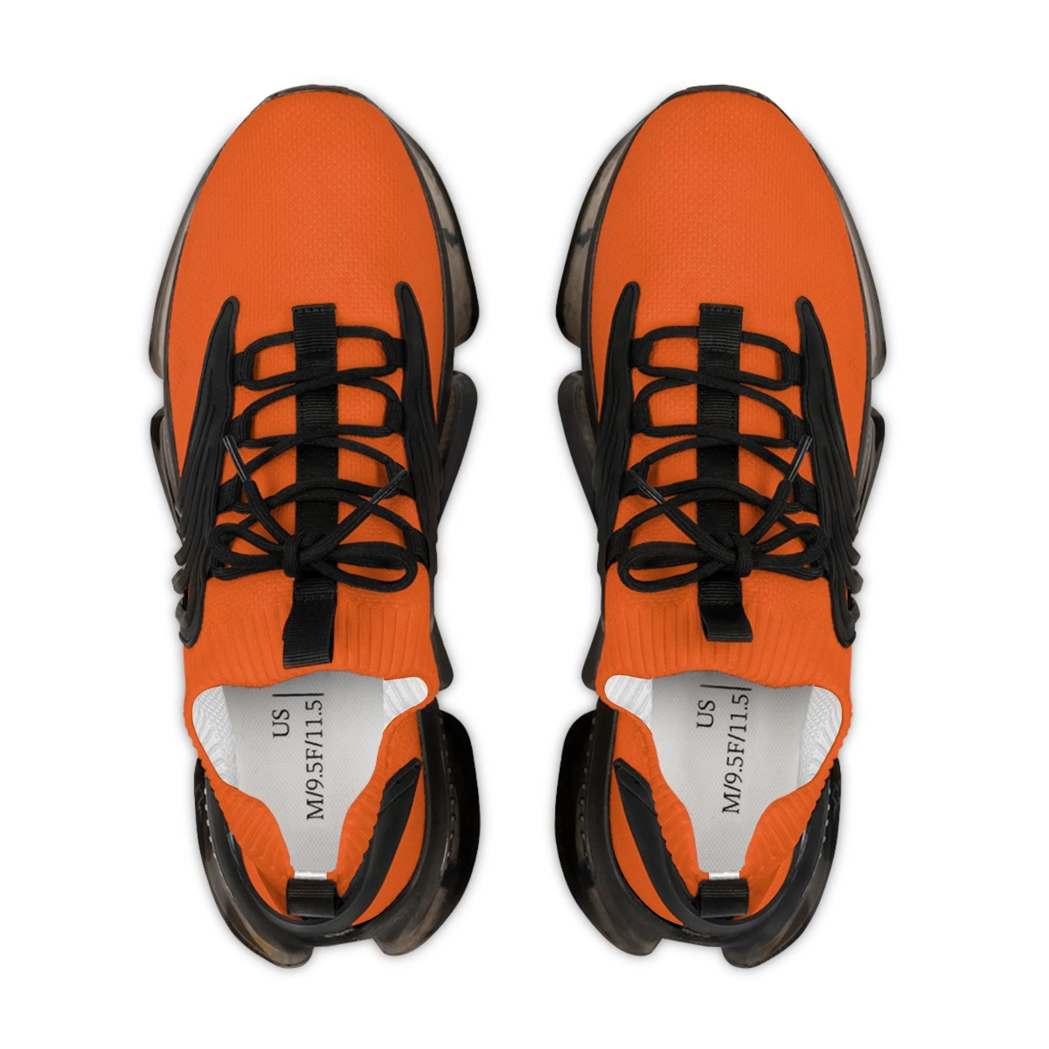 Men's Mesh Sneakers - Orange