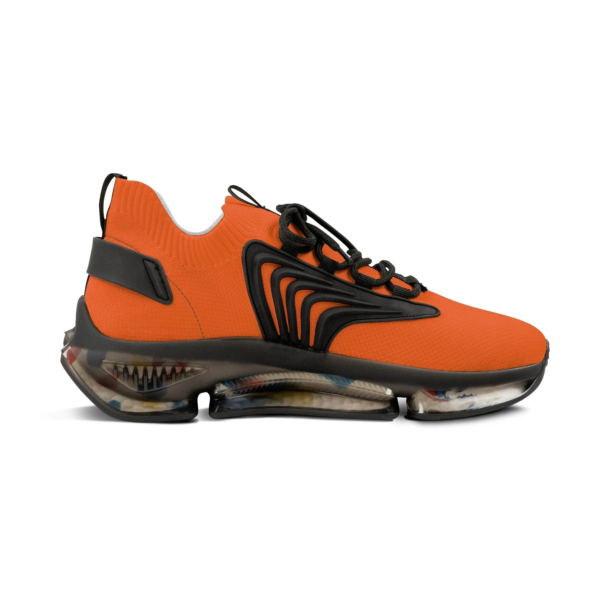 Men's Mesh Sneakers - Orange