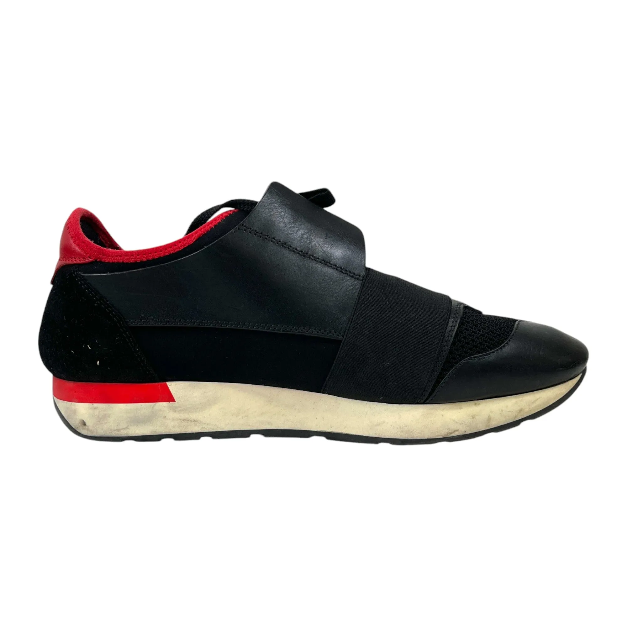 Men's Runners Low Trainers Black Size EU 41.5 / UK 7.5