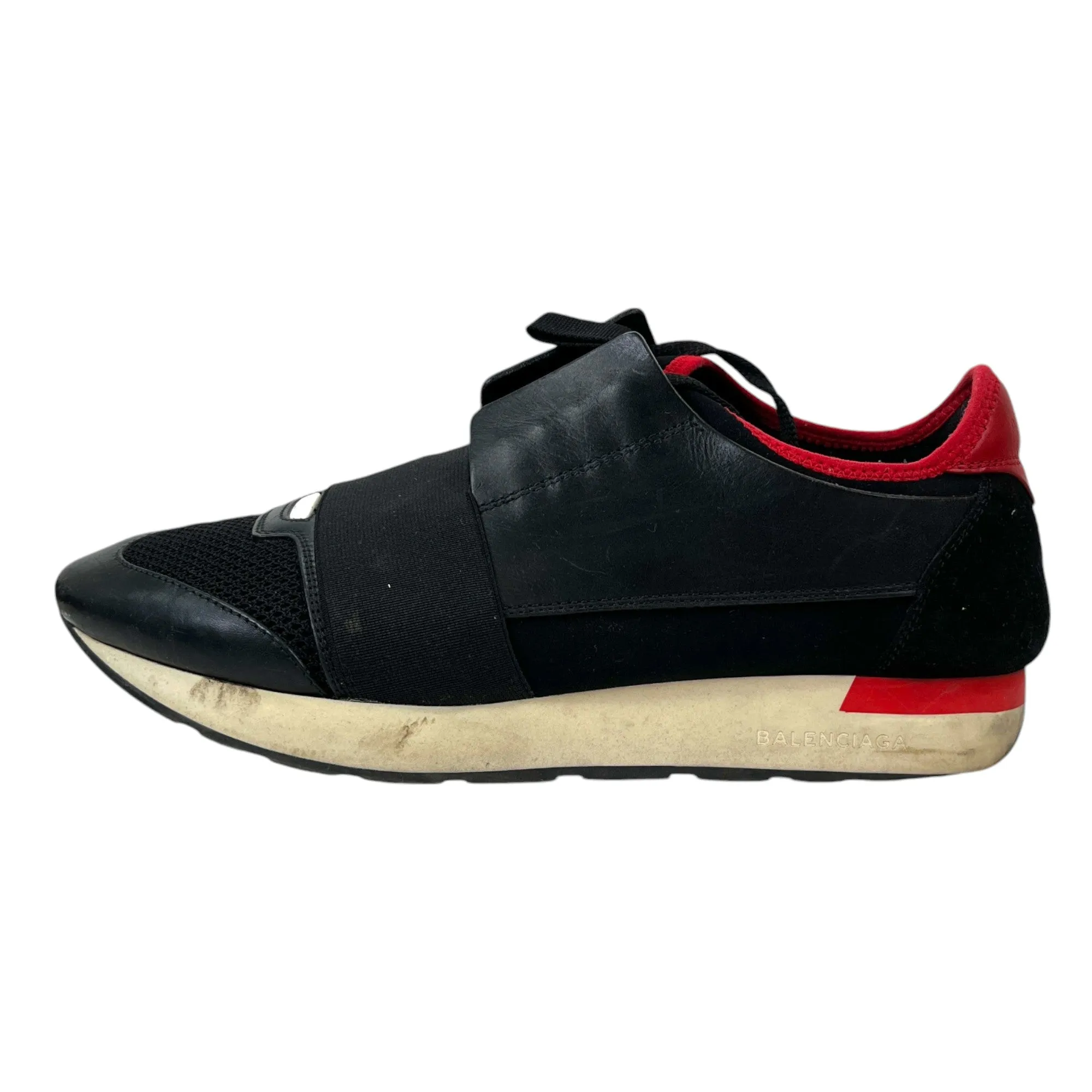 Men's Runners Low Trainers Black Size EU 41.5 / UK 7.5