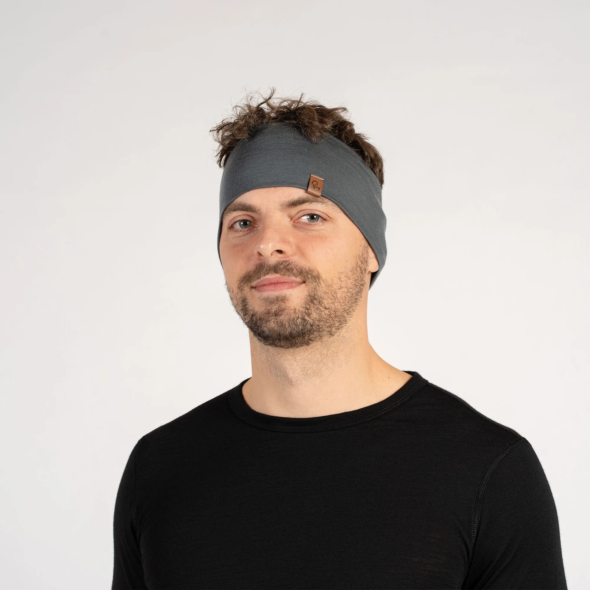 Men's Trekking Headband Perfect Gray