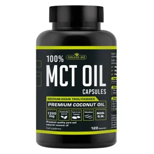 Natures Aid MCT Oil 120 Caps