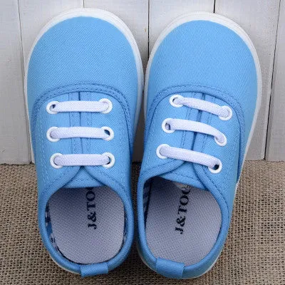 New arrival Size21~30 children shoes child sneakers baby boys sports shoes girls canvas shoes candy colors