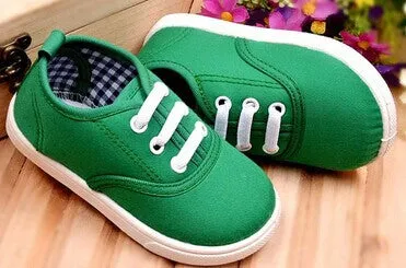 New arrival Size21~30 children shoes child sneakers baby boys sports shoes girls canvas shoes candy colors