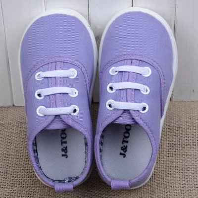 New arrival Size21~30 children shoes child sneakers baby boys sports shoes girls canvas shoes candy colors