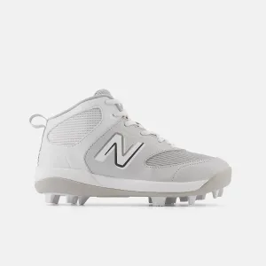 New Balance J3000v6 Grey Youth Molded Cleats