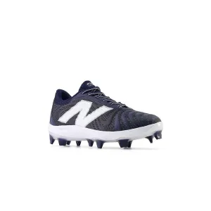 New Balance Men's FuelCell 4040 V7 Molded Baseball Cleats - Team Navy / Optic White - PL4040N7