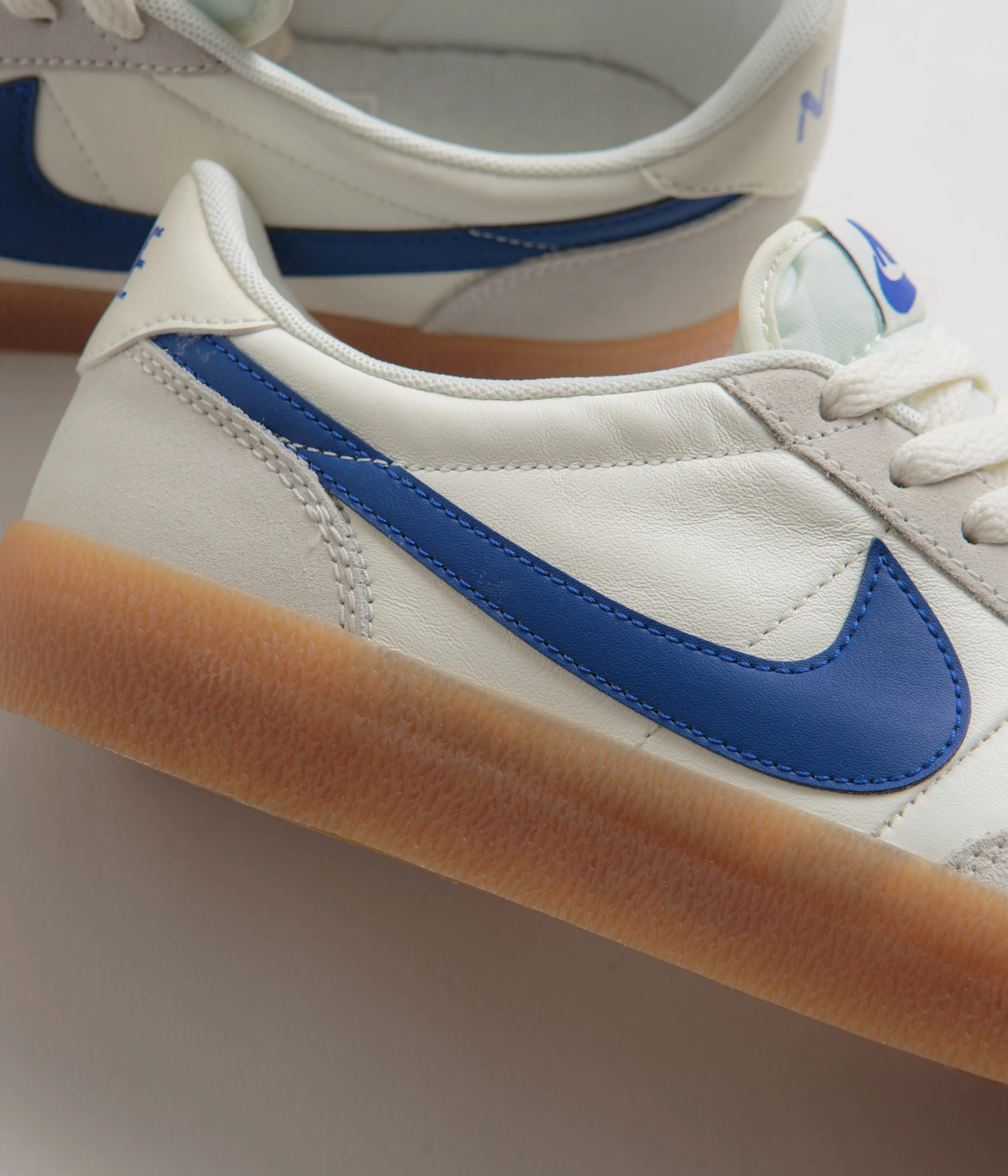 Nike Killshot 2 Leather Shoes - Sail / Hyper Blue - Gum Yellow