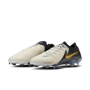 Nike Phantom GX 2 Elite FG-White/Black/Mtlc Gold Coin