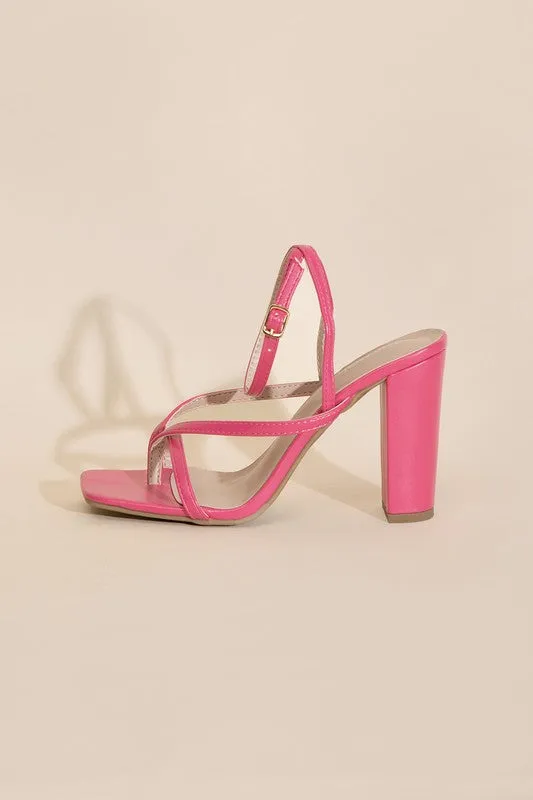 NILE-5 Thong Strappy Heels