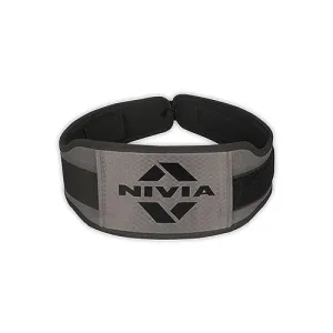 NIVIA 6" Quick-Lock Wide Weightlifting Gym Belt for Back Support for Men and Women/Workout and Powerlifting for Gym Workout & Deadlift/Sports Equipment (6" WIDE)