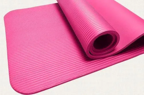 Non-Slip Yoga Mat (6mm) - Pink or Blue