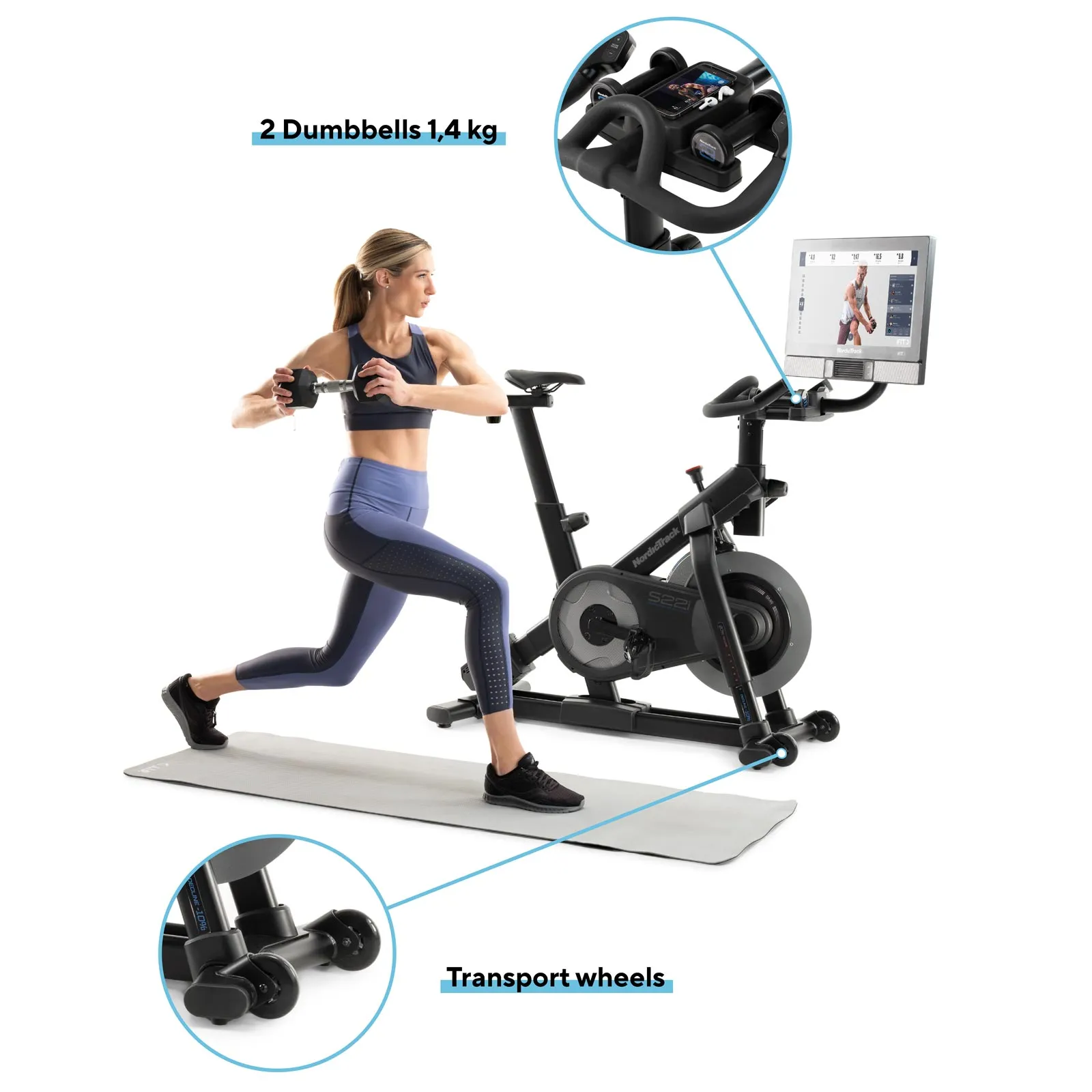 NordicTrack S22i Studio Exercise Bike