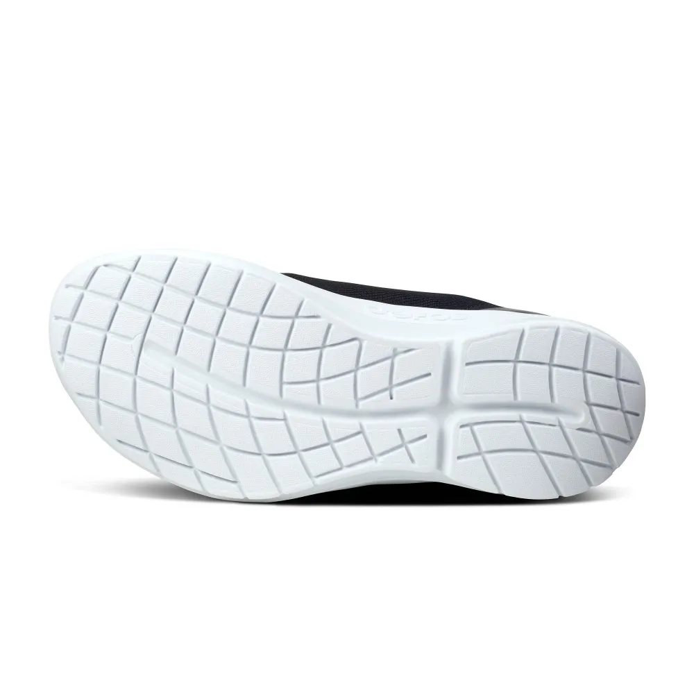 Oofos Women's OOmg Sport LS Low - White & Black