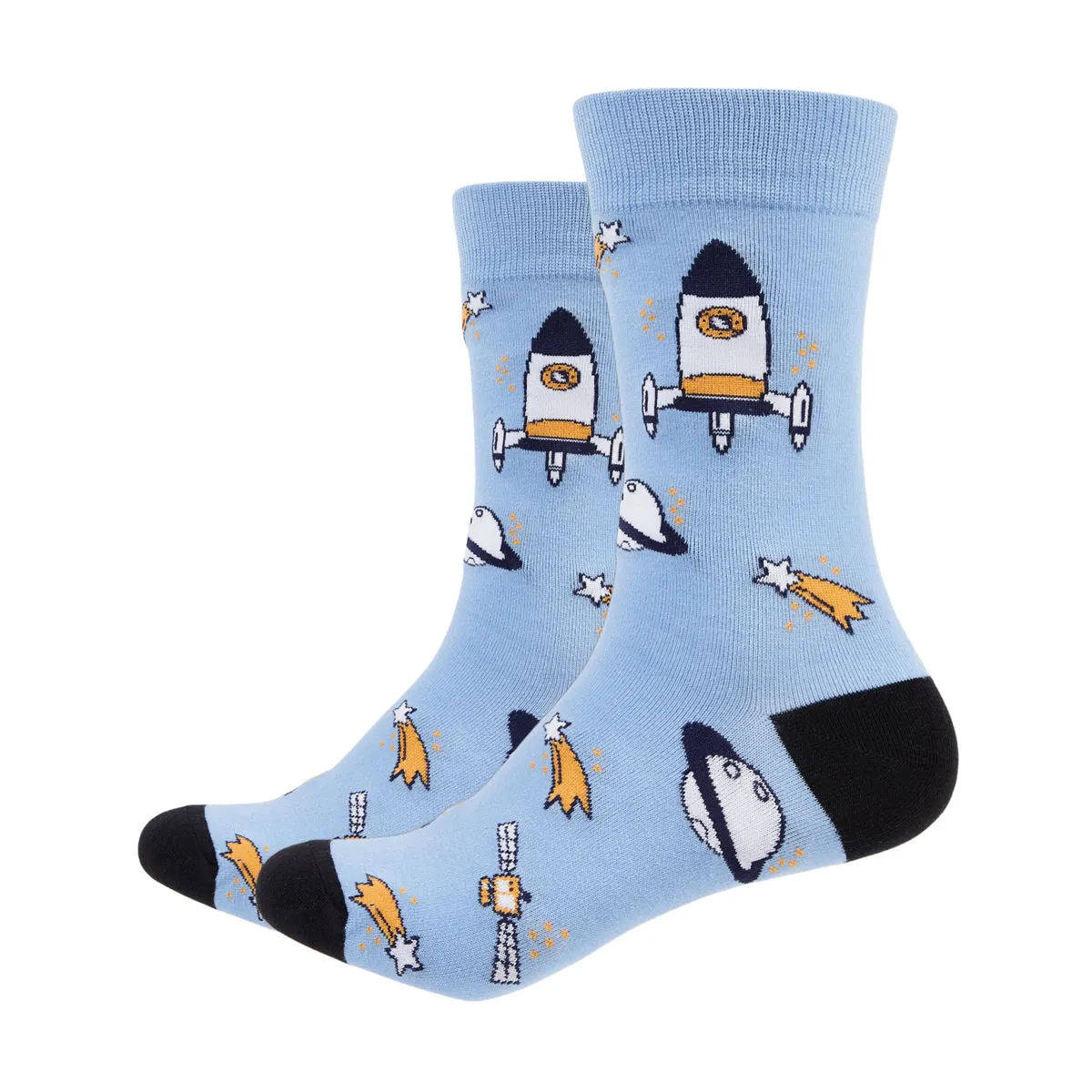 Orbiter Printed Crew Length Socks