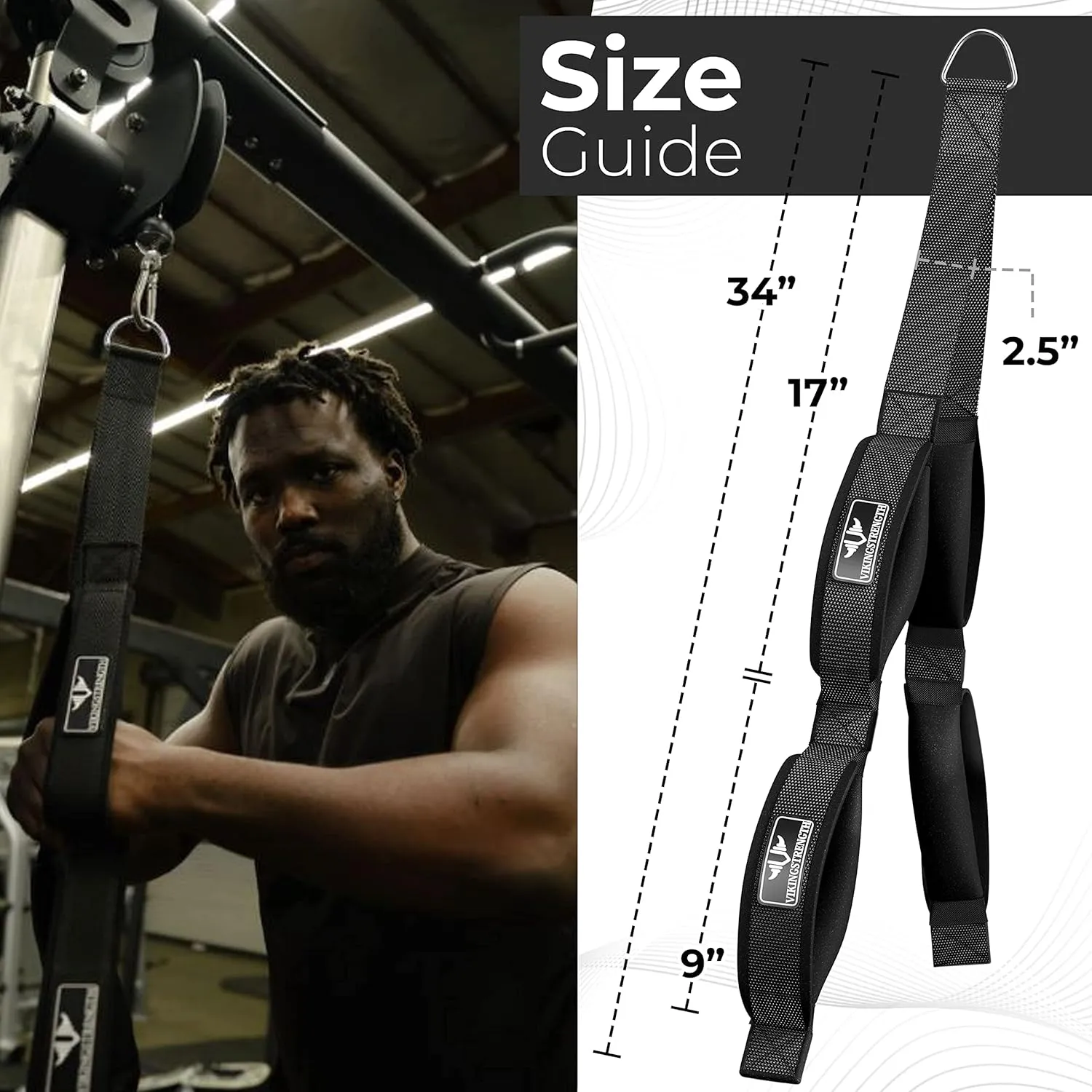 Patented Tricep Rope Cable Attachment