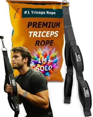 Patented Tricep Rope Cable Attachment