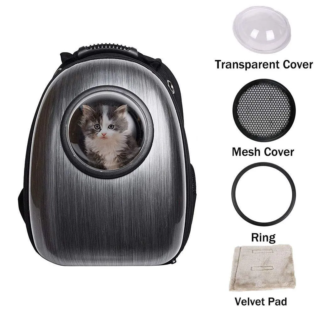 Pet Cat Dog Carrier Backpack Traveler Bubble Space Capsule Travel Bag Breathable Tote for Kitten Doogie Puppy