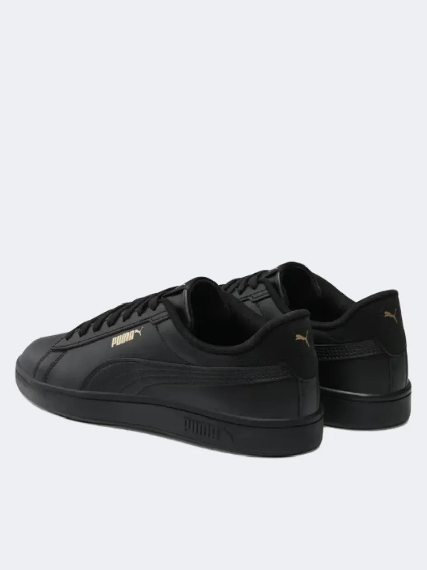 Puma Smash 3 L Men Lifestyle Shoes Black/Gold