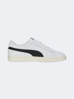 Puma Smash 3 L Men Lifestyle Shoes White/Black/Gold