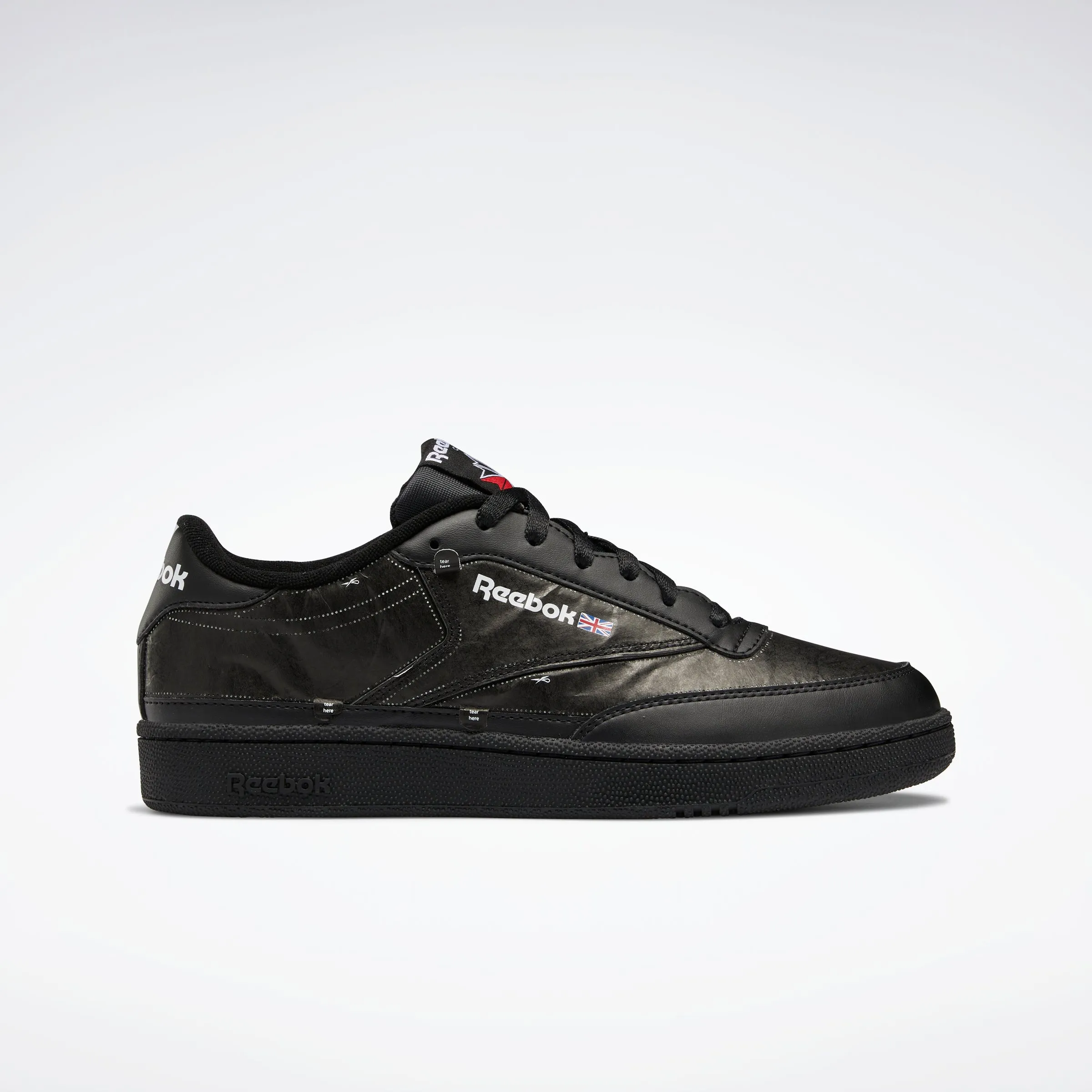 Reebok Footwear Men Club C 85 X U Shoes Cblack/Cblack/Ftwwht