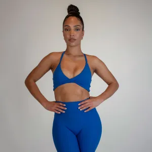 Royal Sapphire Twist Bra (Blue)