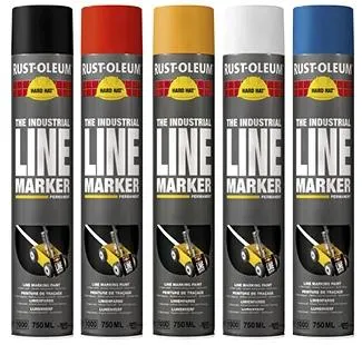 Rustoleum 750ml Industrial Linemarker Aerosols