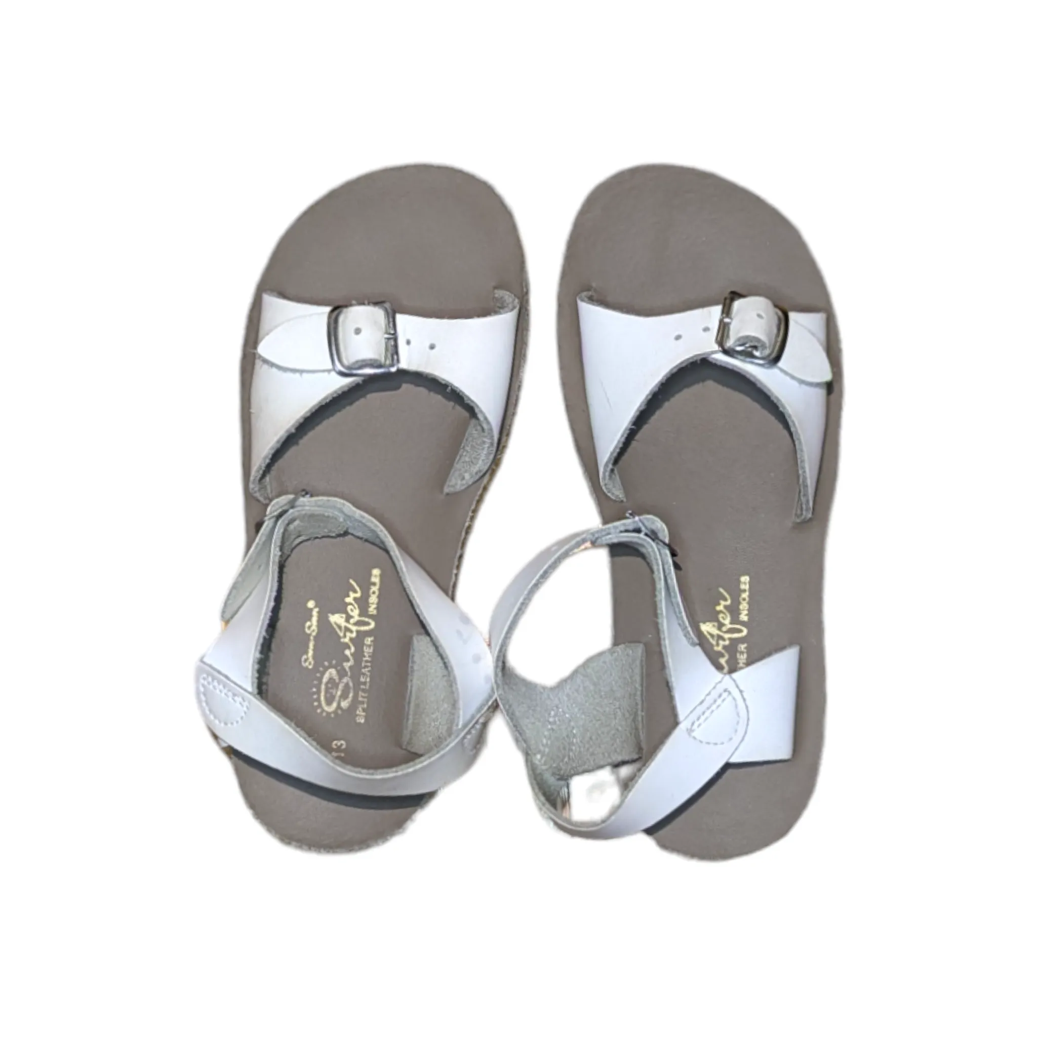 Salt Water White Sandals