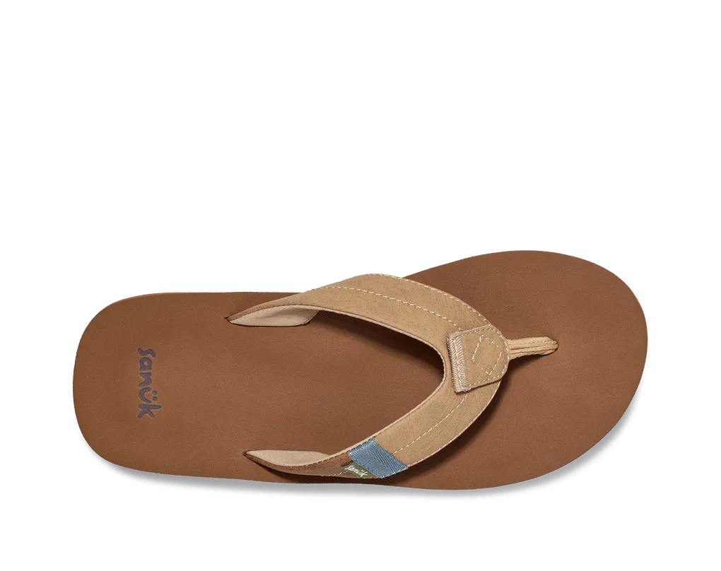 Sanuk Men’s Ziggy Switchfit Sandal Tan