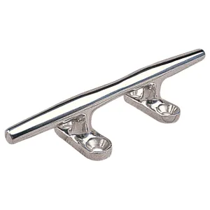 Sea-Dog 0416041 Cleat, Stainless Open Base, 4 in., Carded