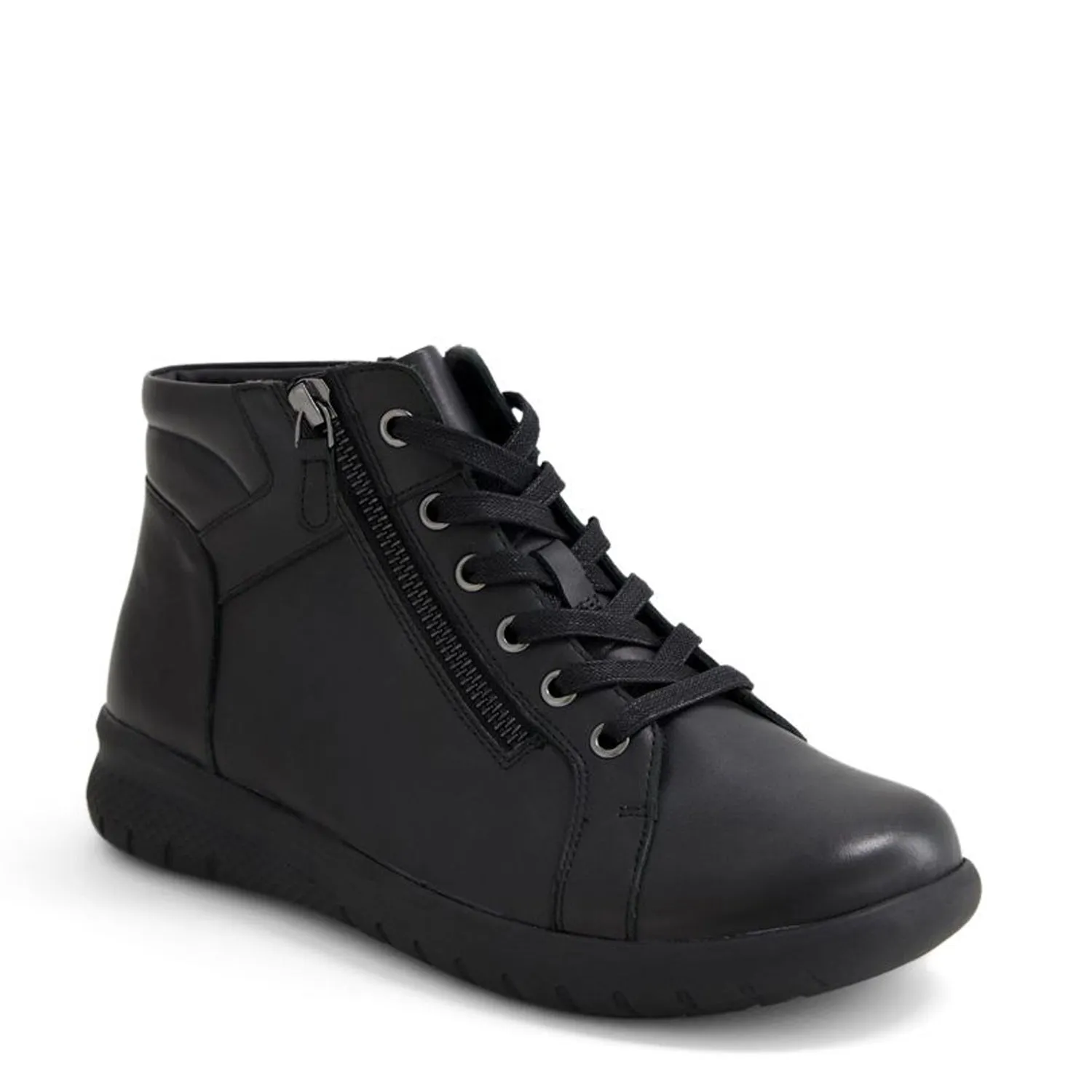 SHAUNAT XF - BLACK LEATHER