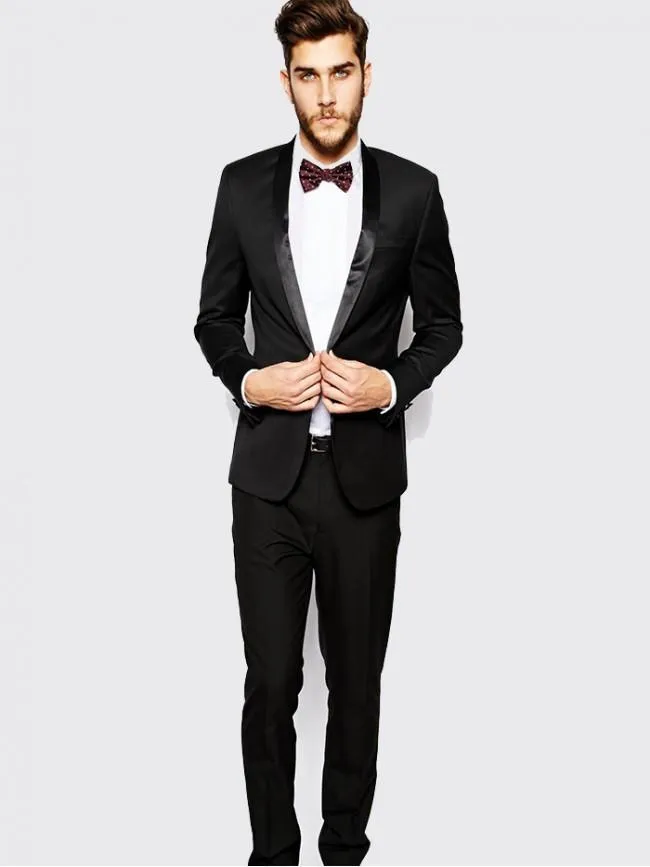 Skinny Fit Suit In Black