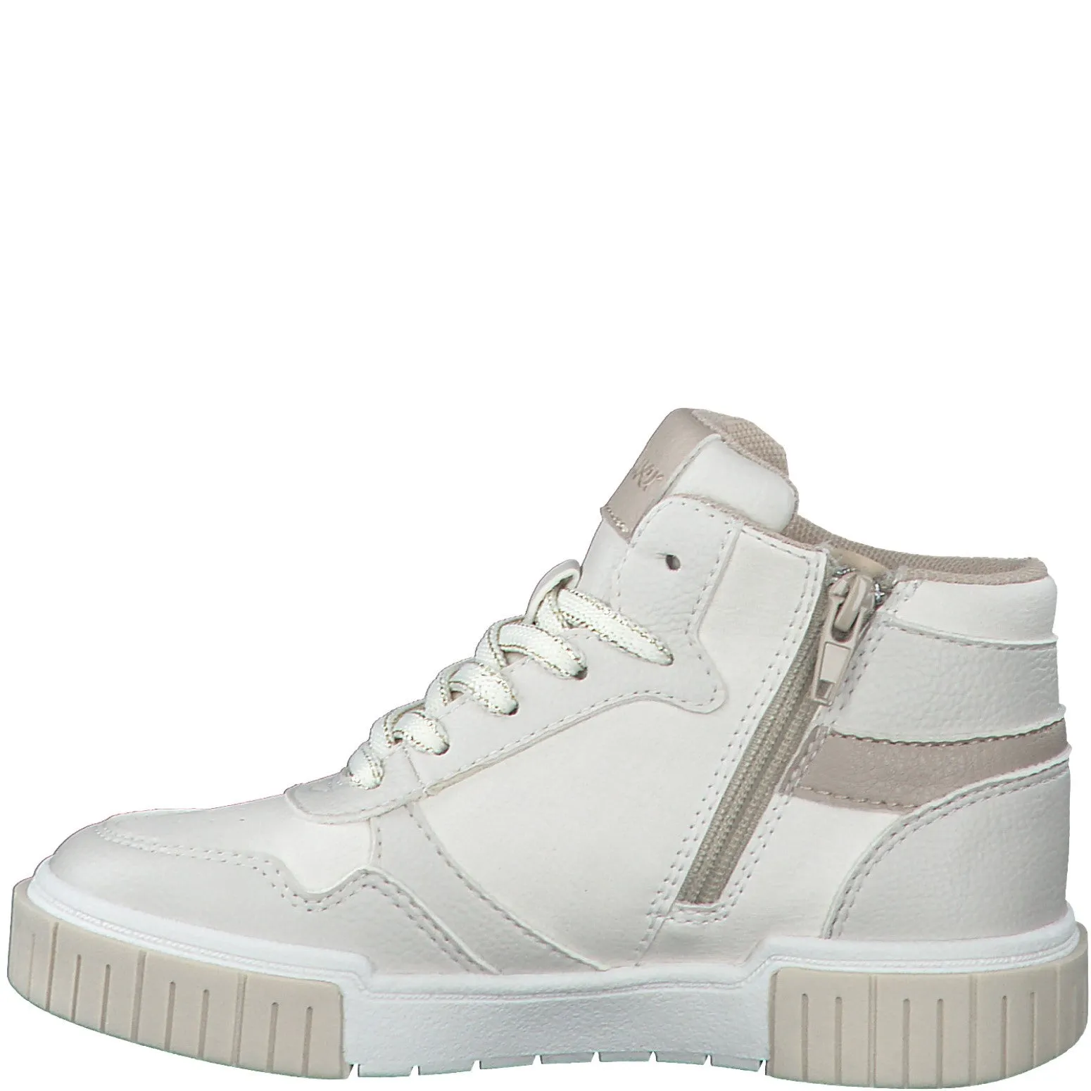 S.Oliver Girls High-Top Sneaker 45201 Beige Combi