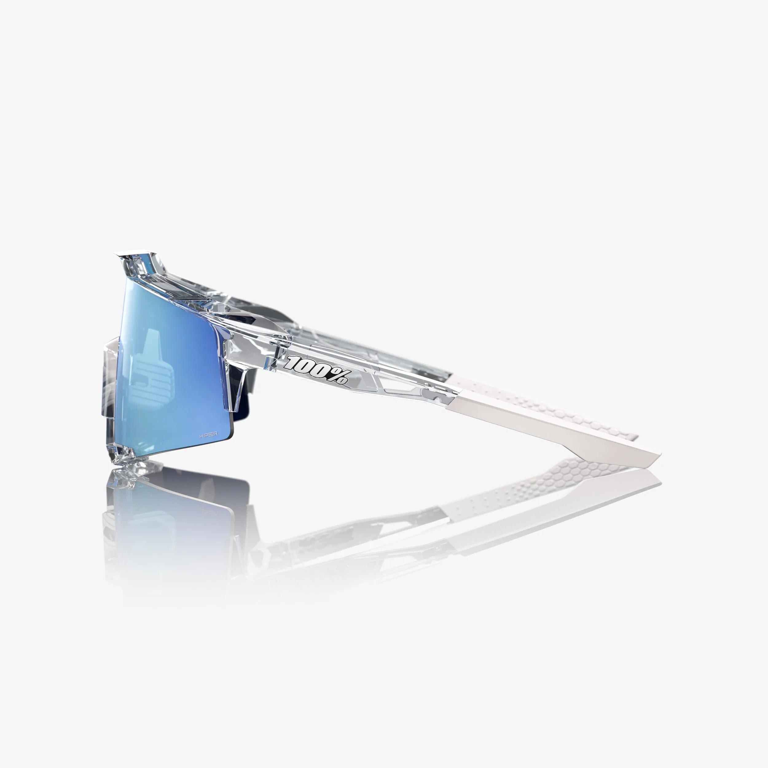 SPEEDCRAFT - Polished Translucent Clear - HiPER Blue Multilayer Mirror