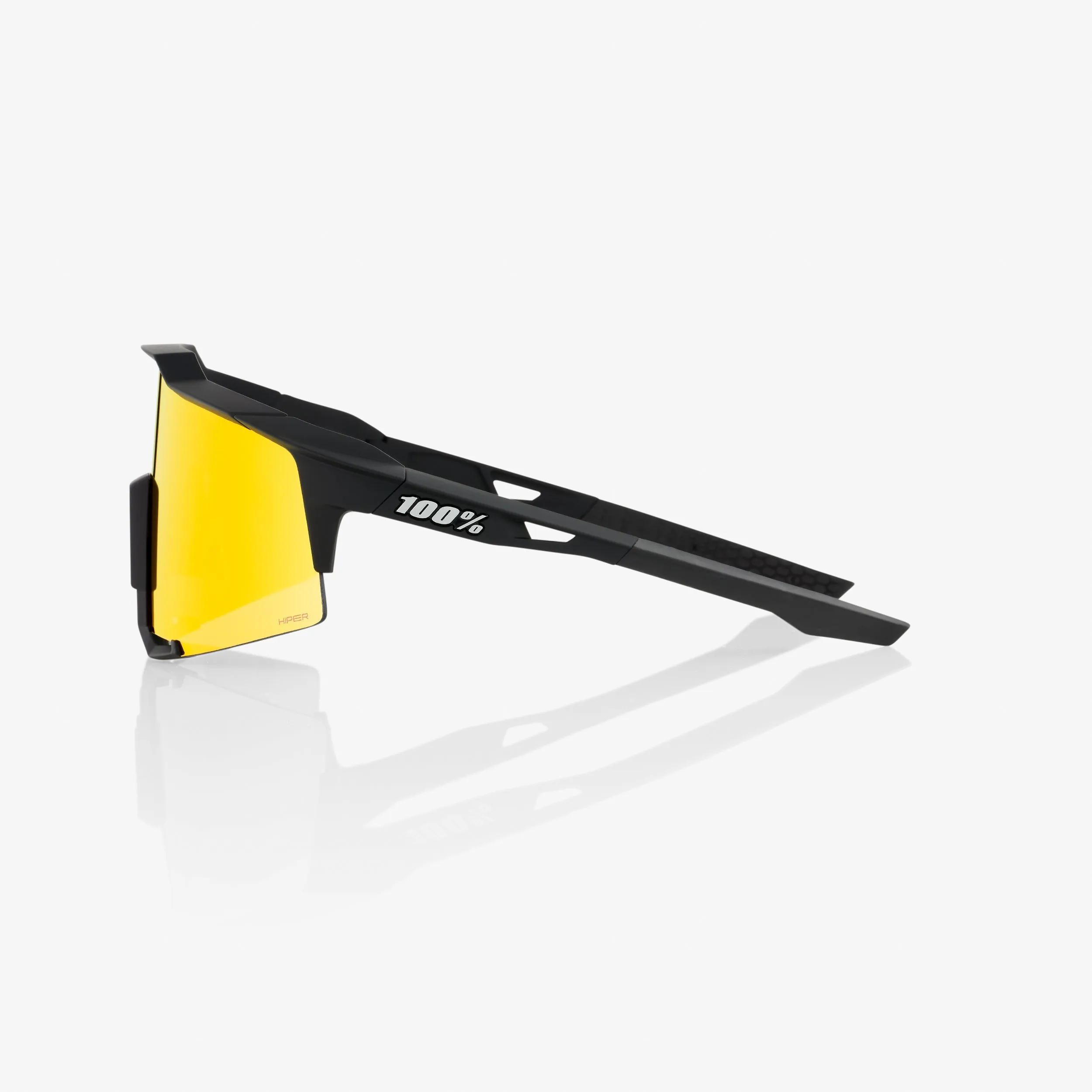 SPEEDCRAFT - Soft Tact Black - HiPER Red Multilayer Mirror Lens