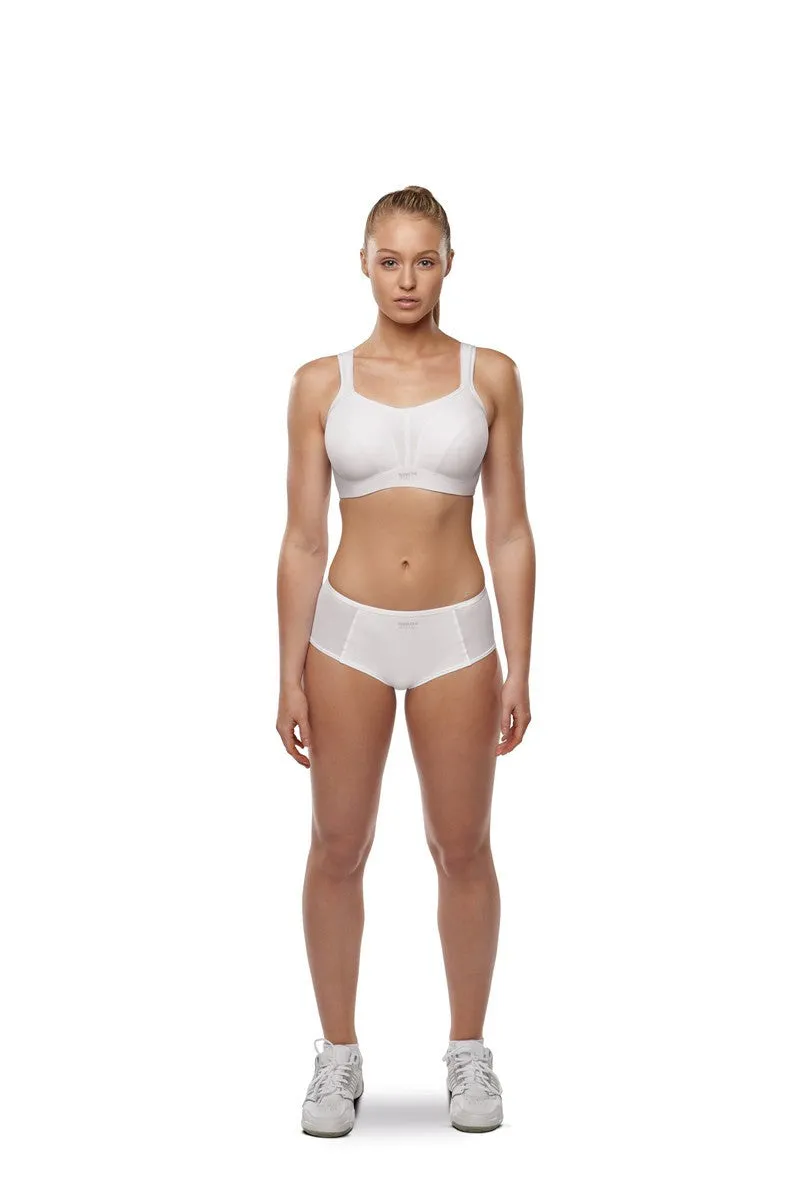 Sport Exercise Gym Short White - Panache Sport