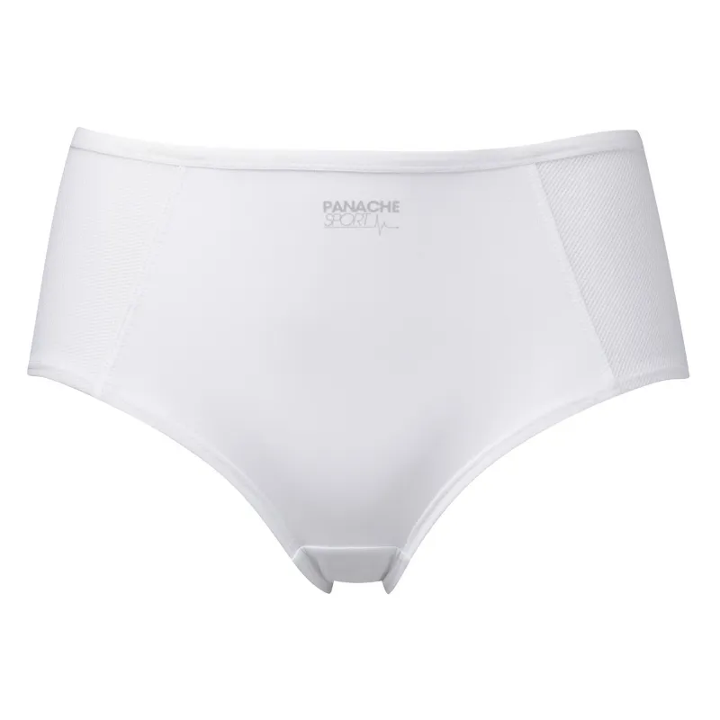 Sport Exercise Gym Short White - Panache Sport