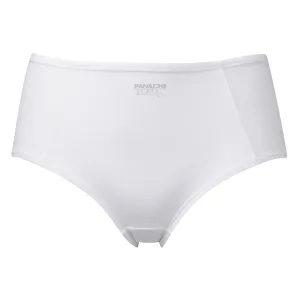 Sport Exercise Gym Short White - Panache Sport