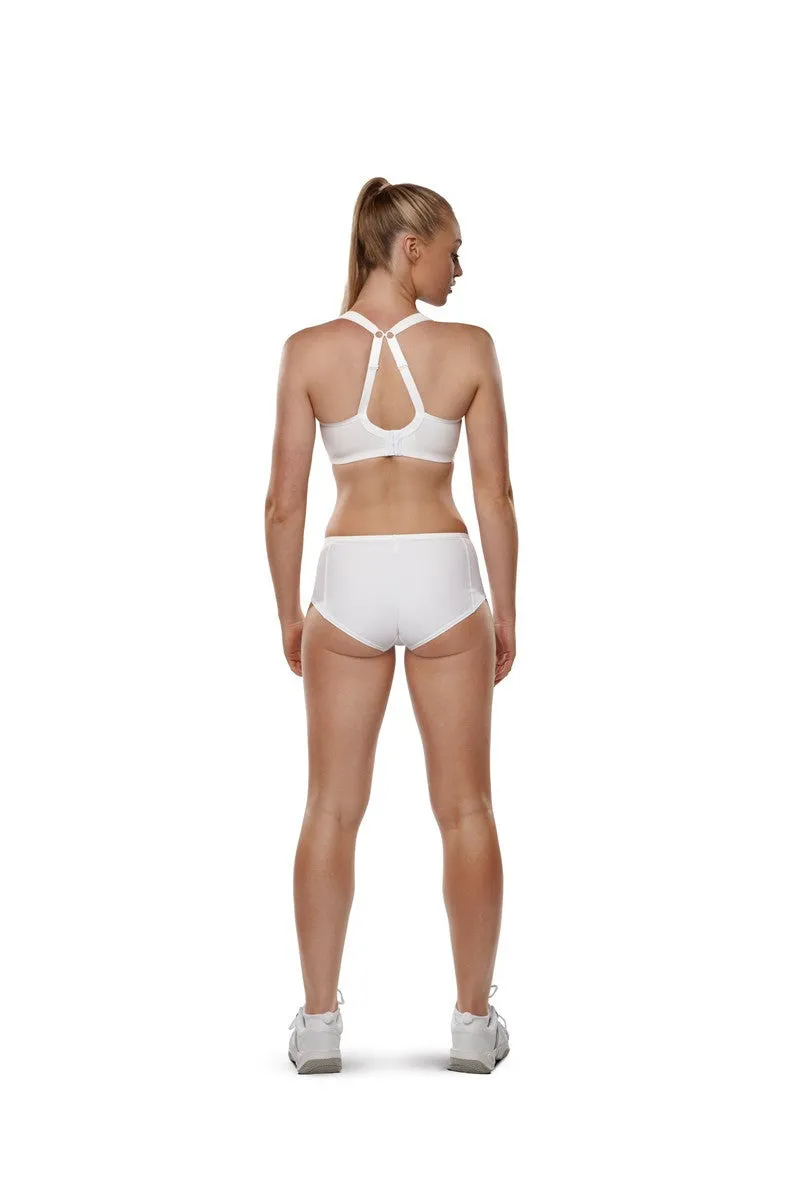 Sport Exercise Gym Short White - Panache Sport