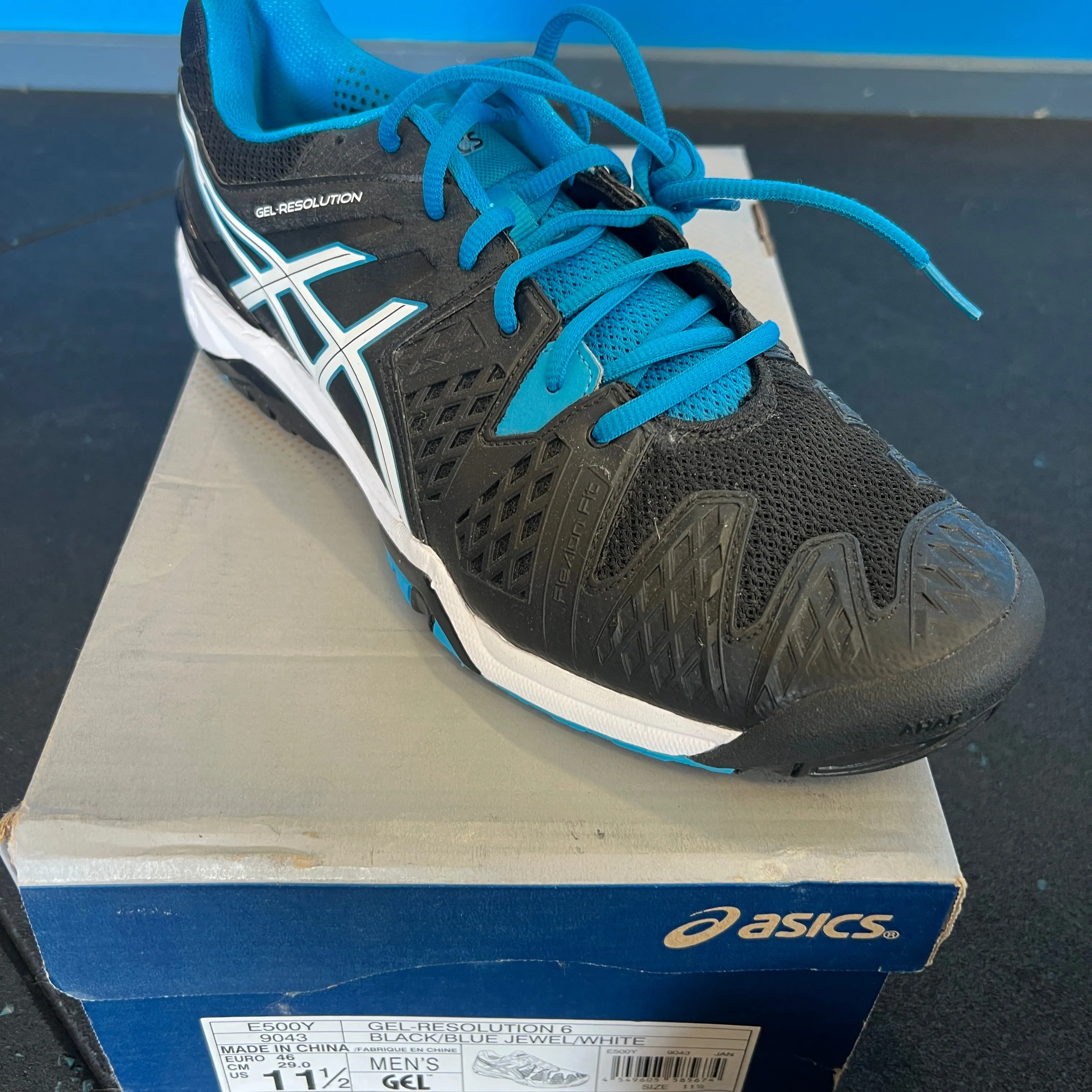 Tennis Shoe Gel Asics Resolution 6 Mens