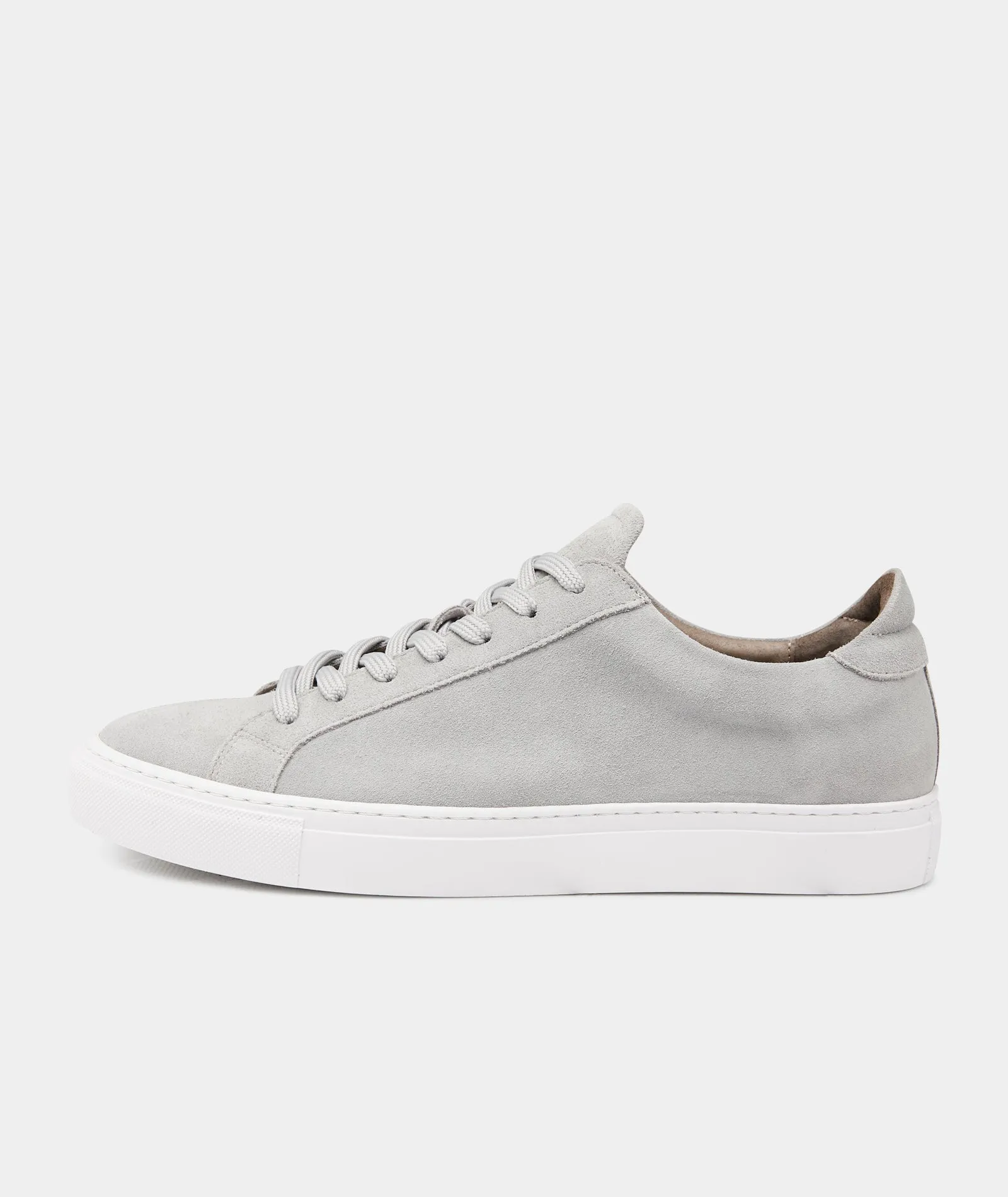 Type - Light Grey Suede