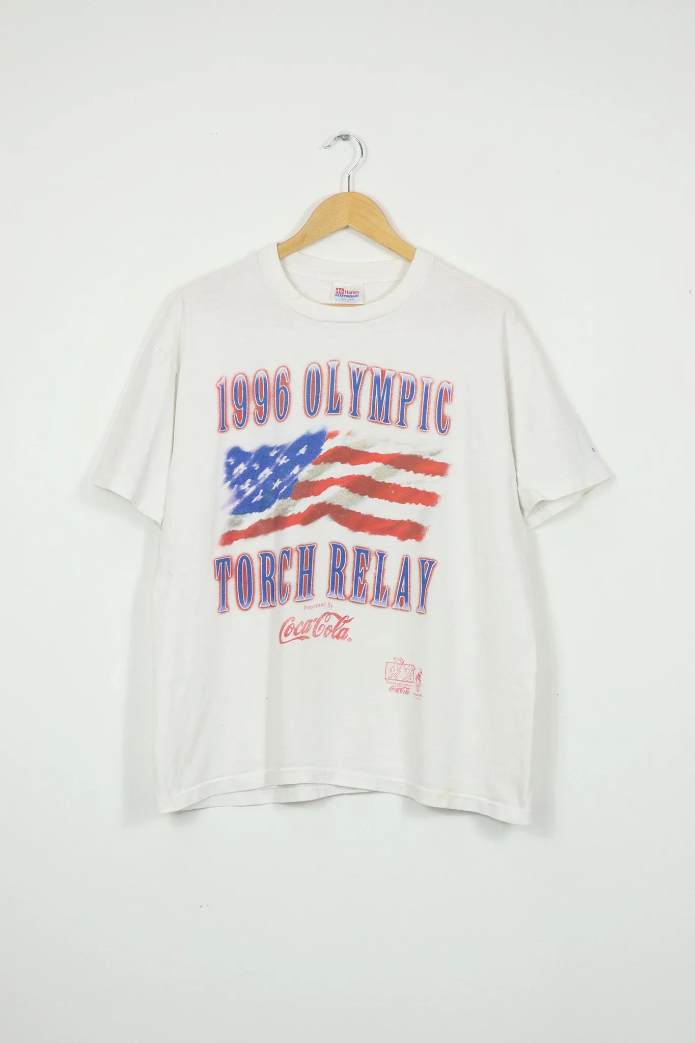 Vintage 1996 Olympics Torch Relay Tee