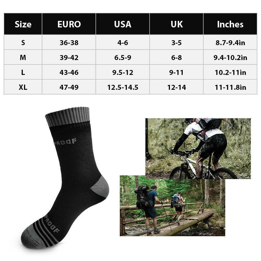 Waterproof Breathable Socks for Men Women Outdoor Sports Hiking Skiing Trekking Socks