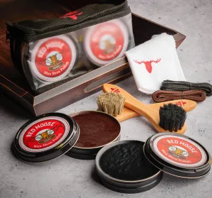 Wax Shoe Polish Kit