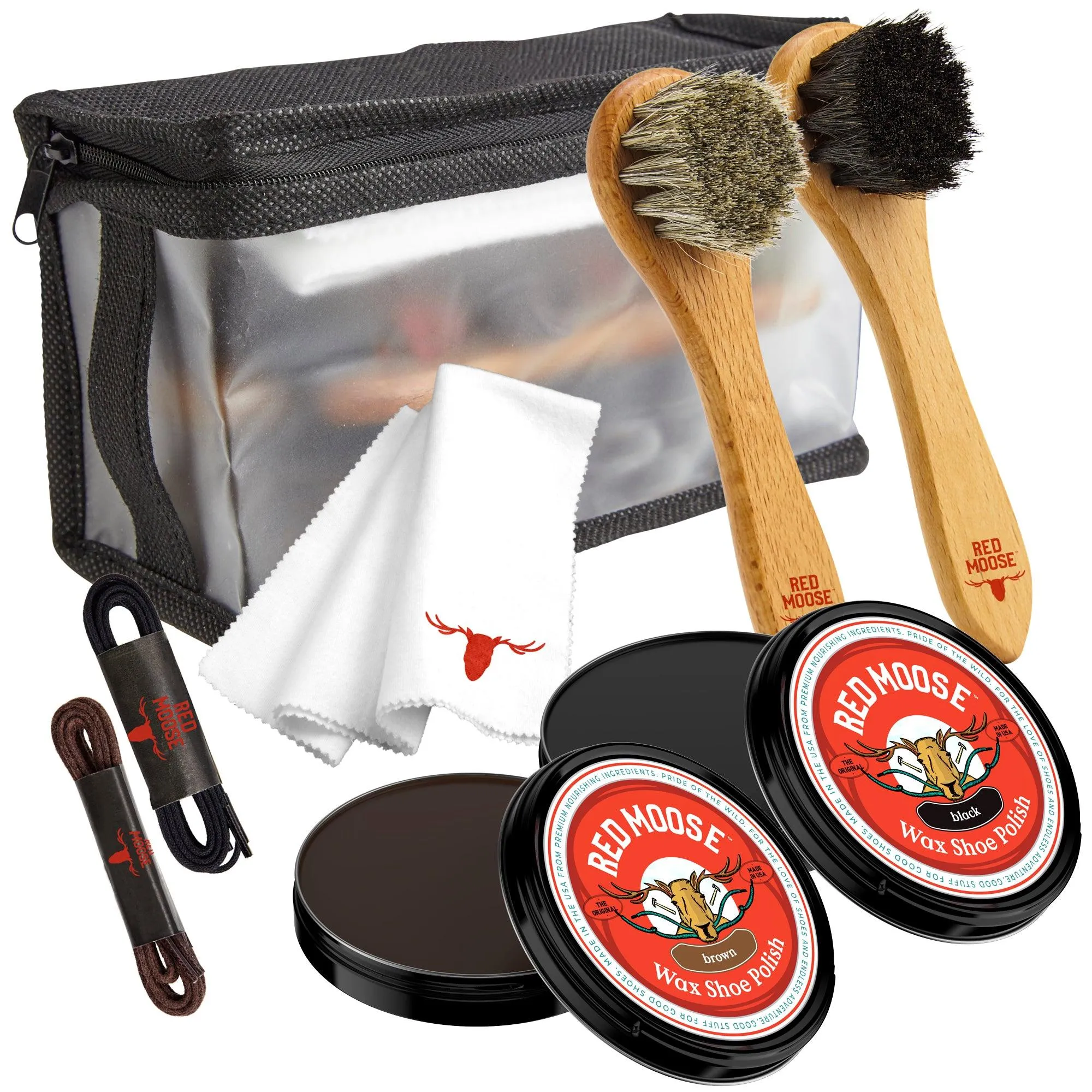 Wax Shoe Polish Kit